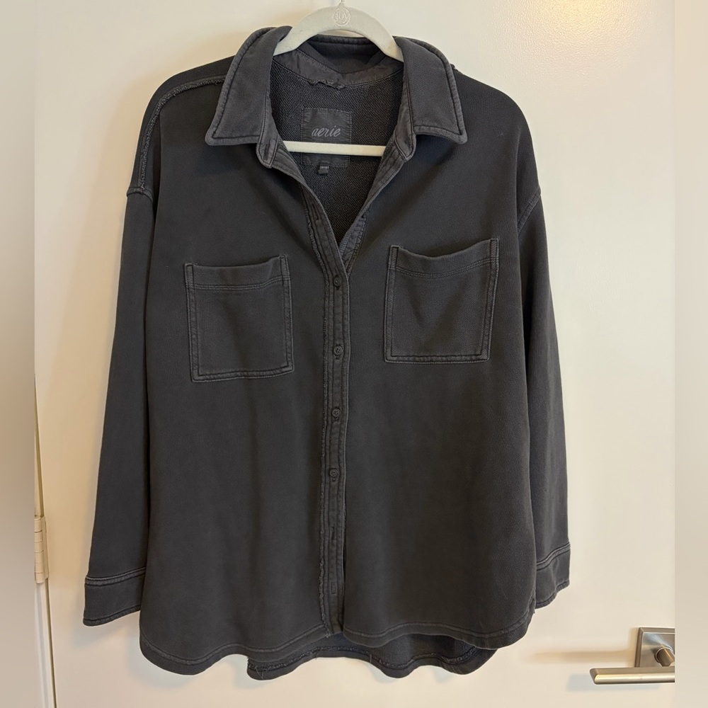 Aerie Lumberlane Fleece Shirt